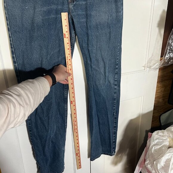 Lee Straight Leg Carpenter Men's Jeans Blue 42 x 34 Work - Picture 7 of 13